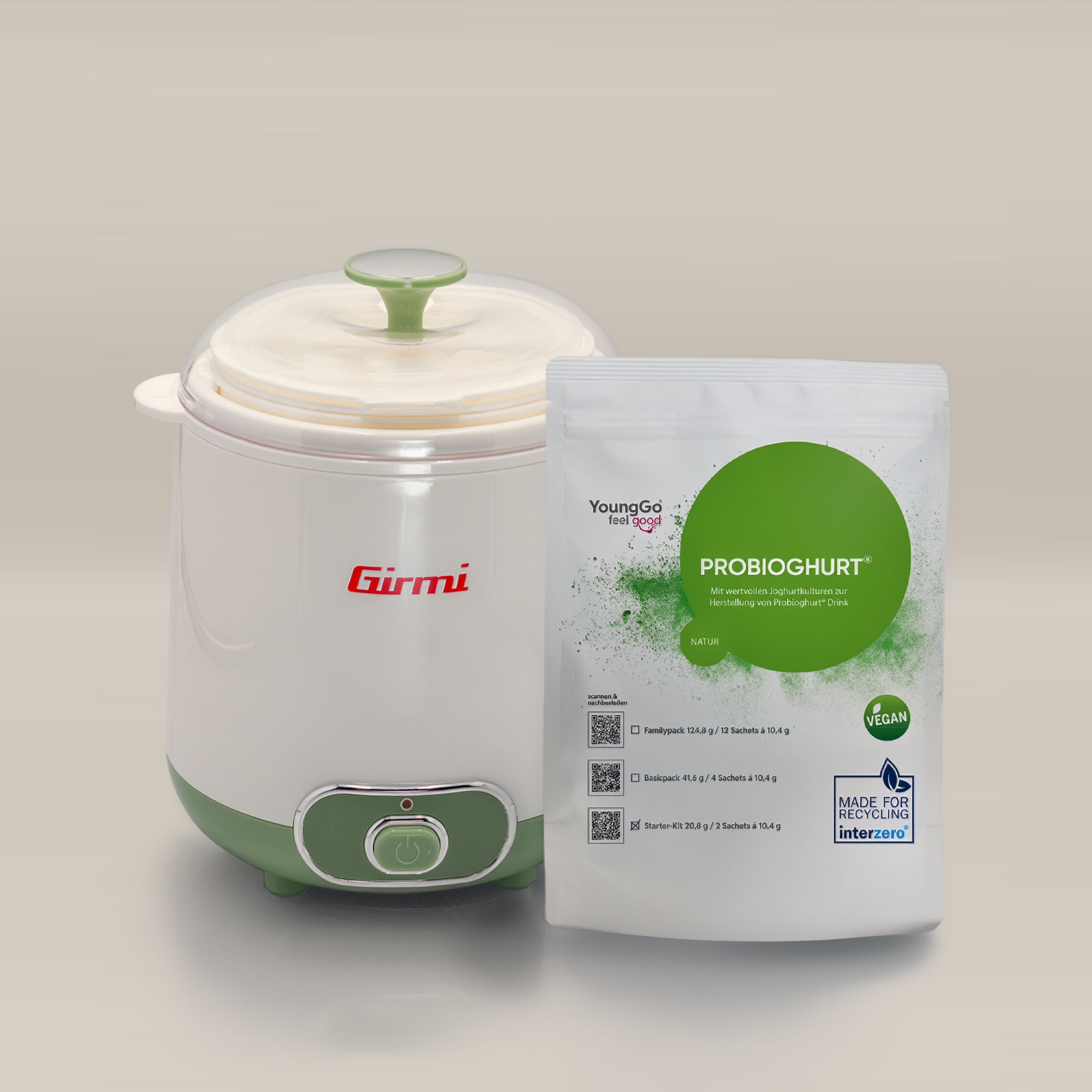 Probioghurt Starterkit Probioghurt Natur Starterkit